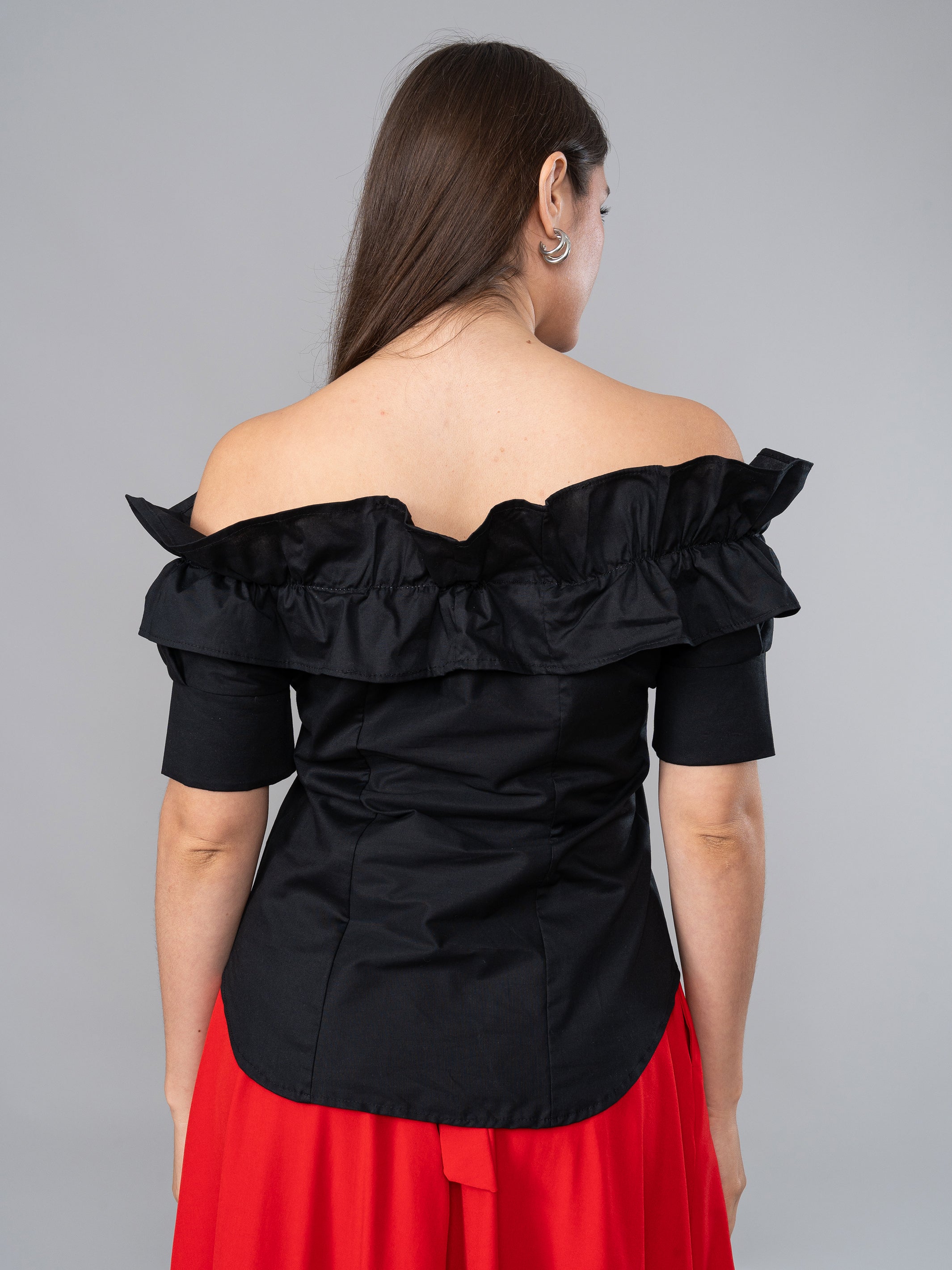 Blusa Carolina Negra