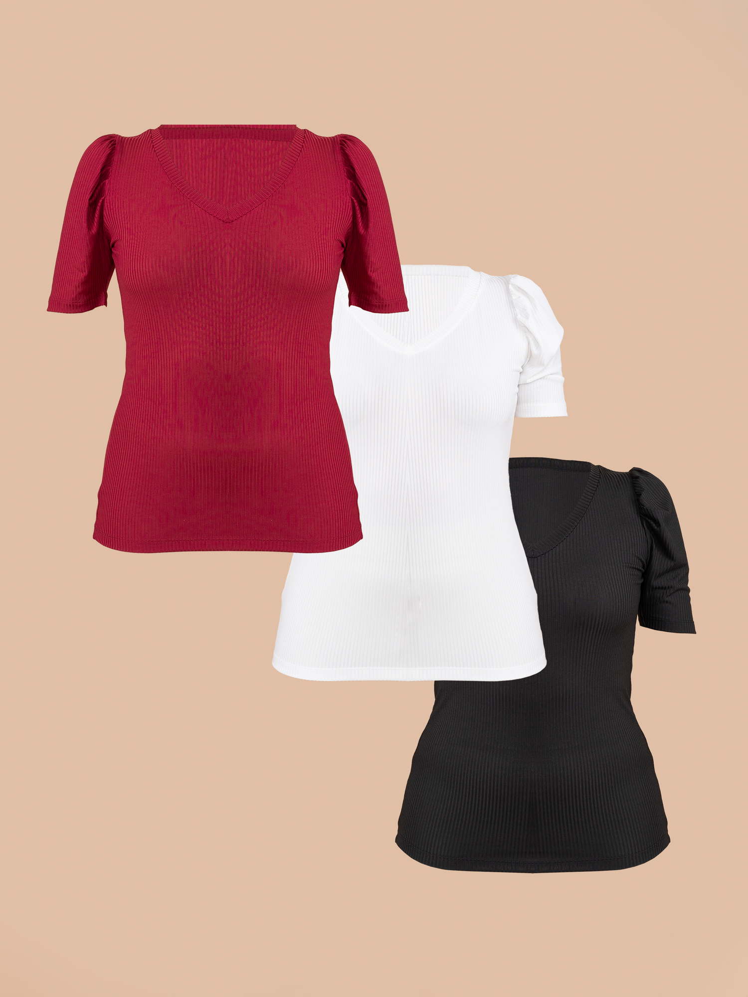 PACK X3 POLOS DONNA