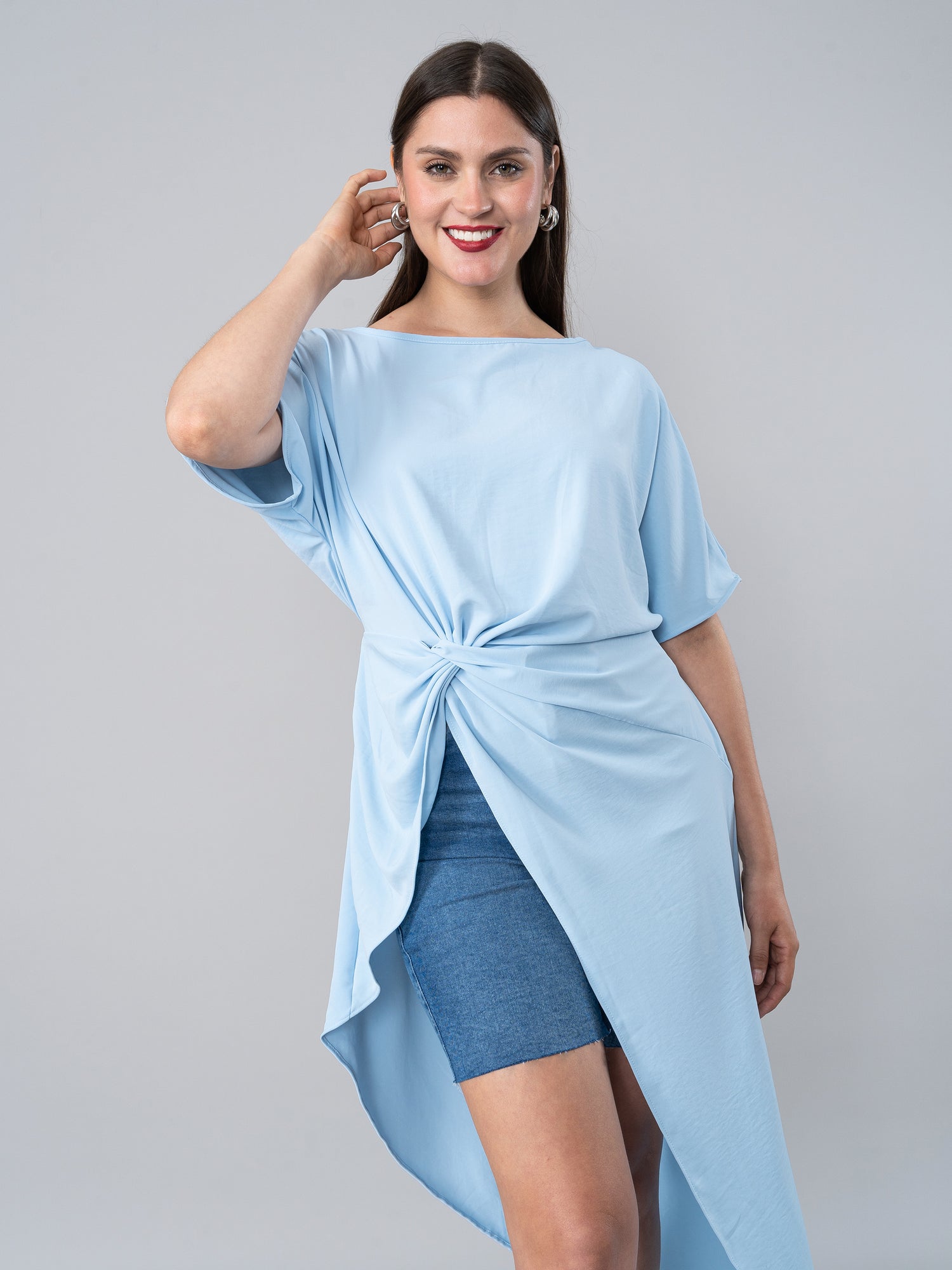 Blusa Sofia Celeste