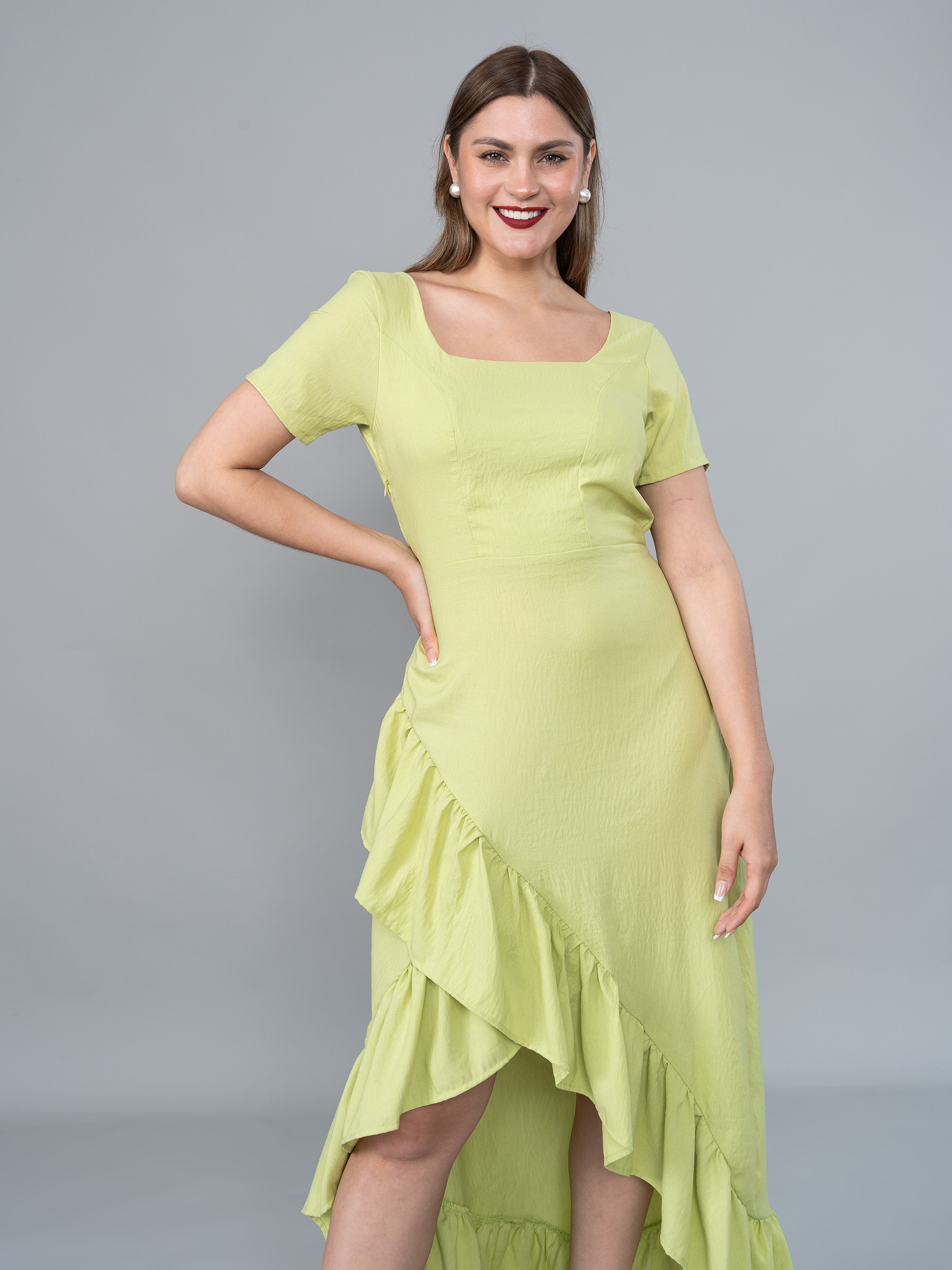 Vestido Silvana Verde