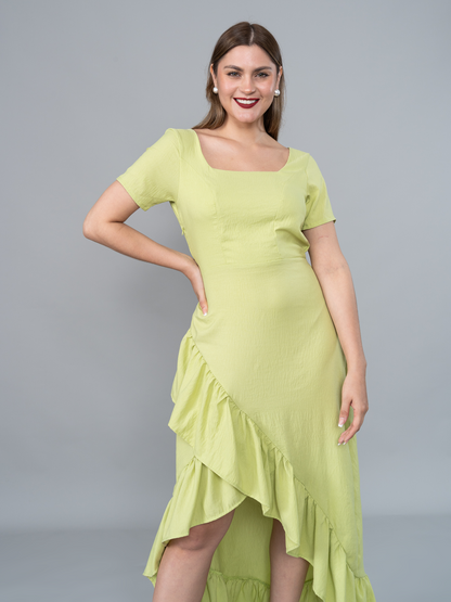 Vestido Silvana Verde