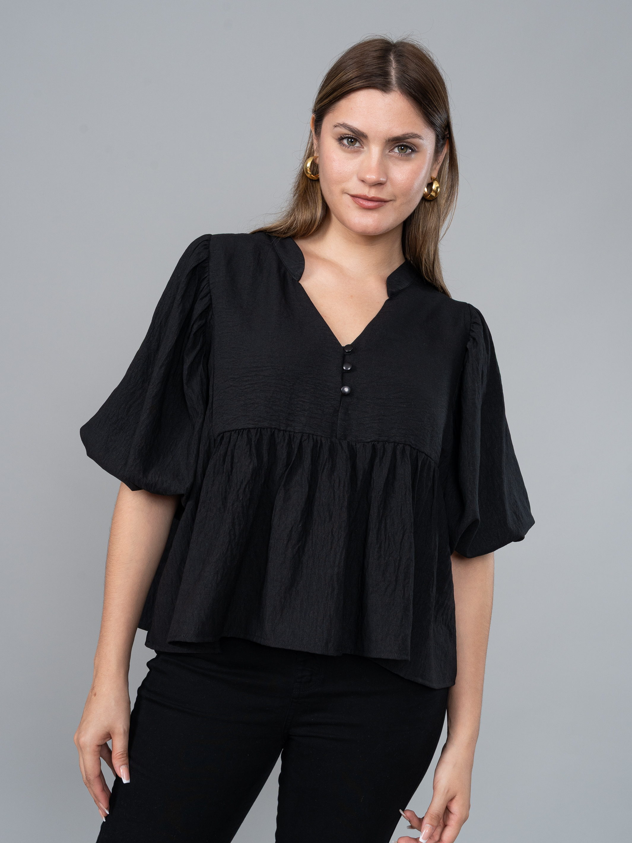 Blusa Martha Negro en Vienna