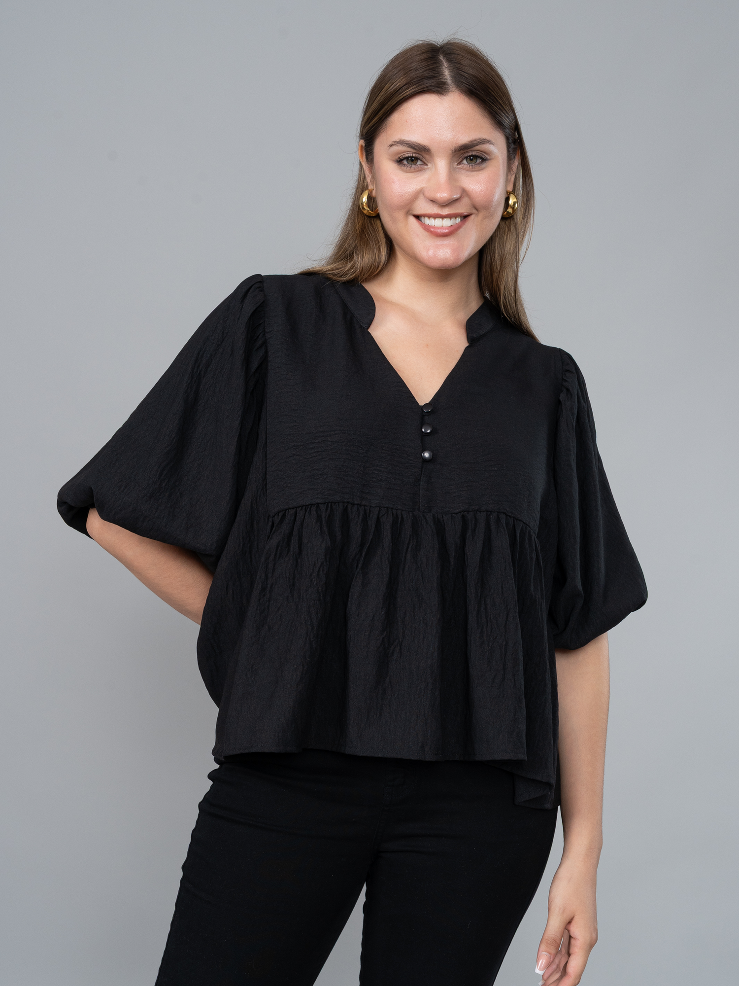 Blusa Martha Negro en Vienna