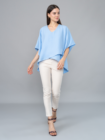 Blusa Camila Celeste en Vienna