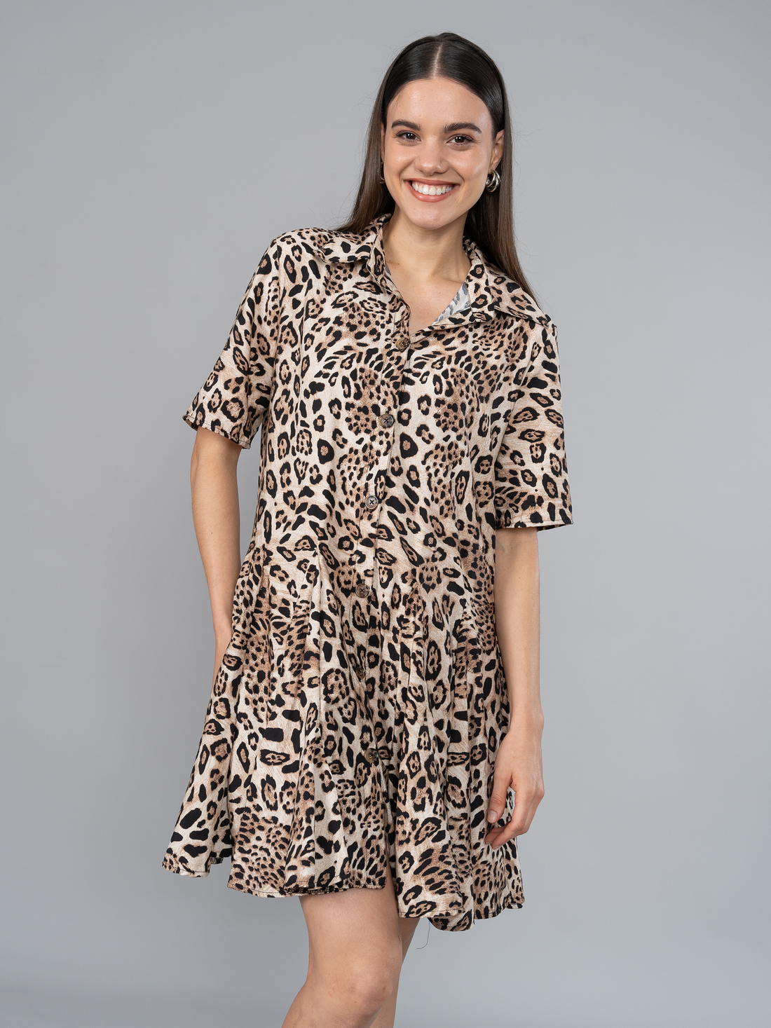 Vestido Aura Animal Print