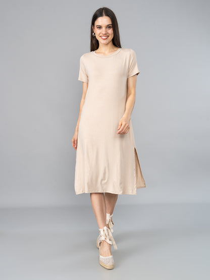 Vestido Luna Beige