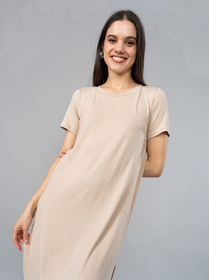 Vestido Luna Beige