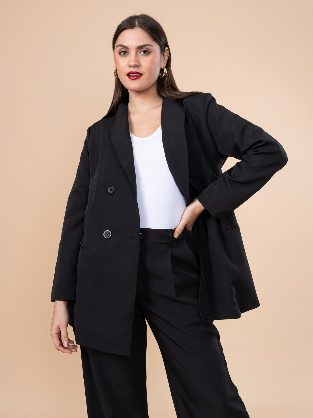 Blazer de Catania La Matier Negro