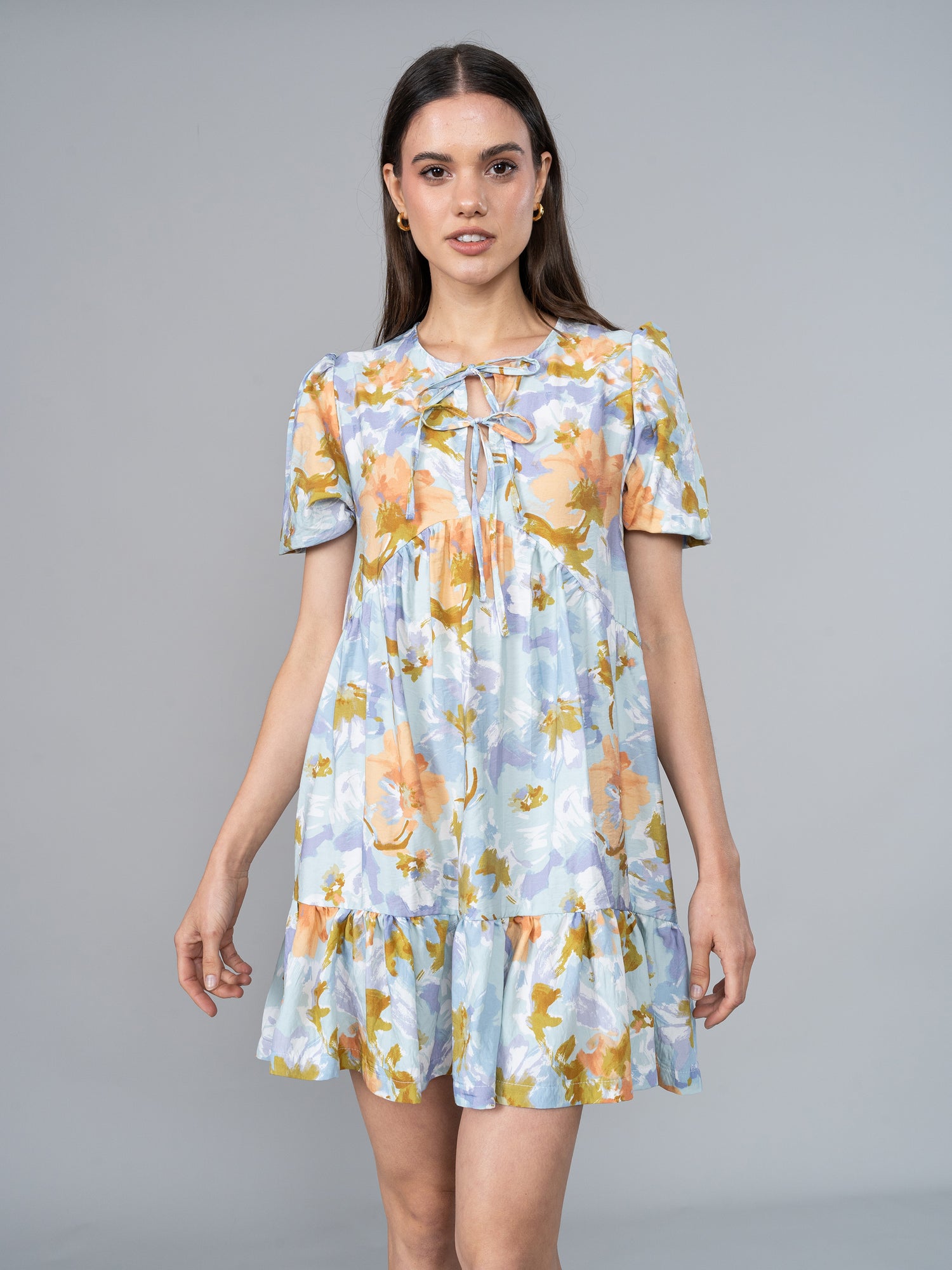 Vestido Lucy Estampado Azul