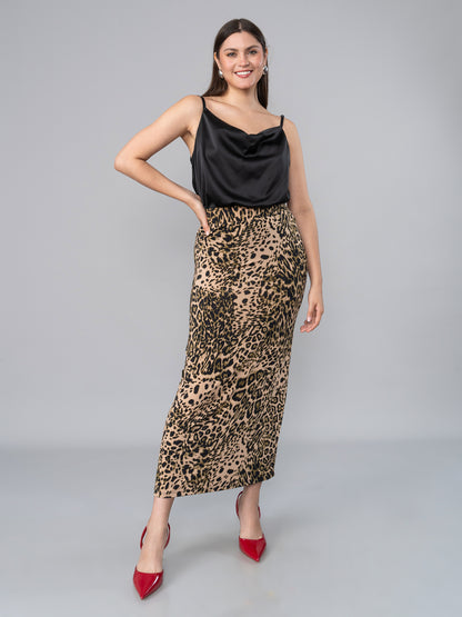 Falda Lira Animal Print