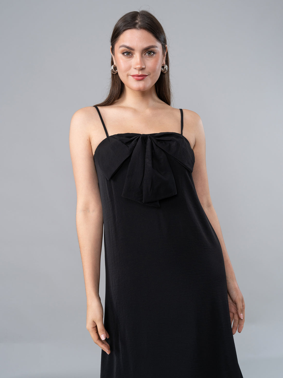 Vestido Lazo Negro