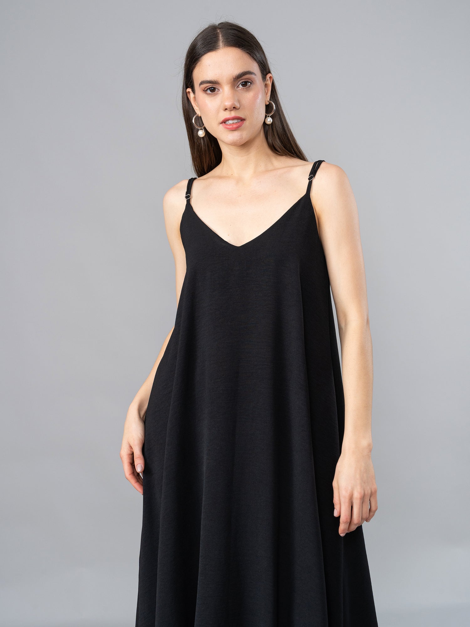 Vestido Maria Fe Negro