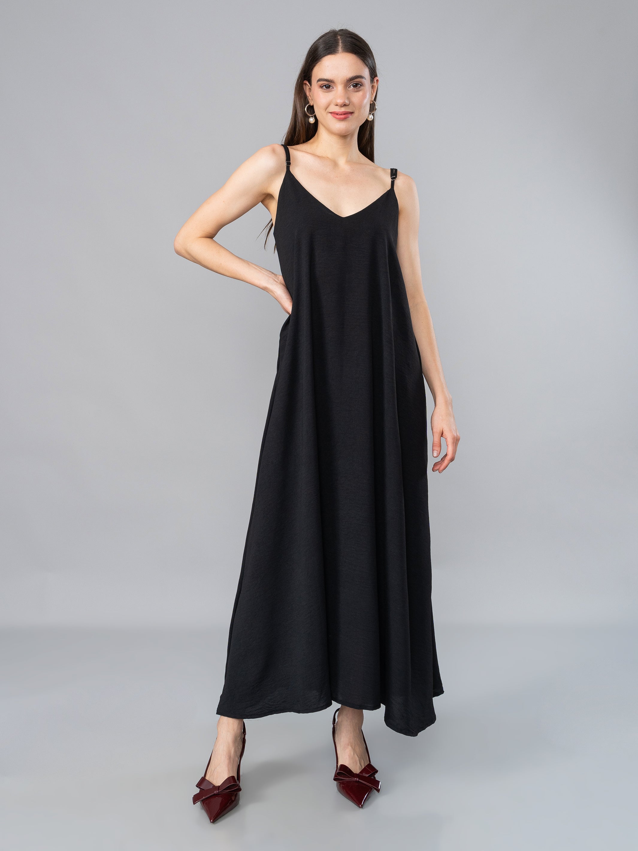 Vestido Maria Fe Negro