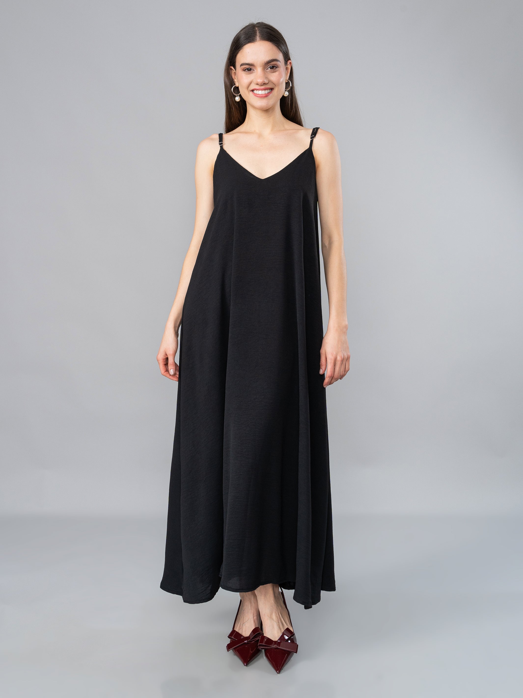 Vestido Maria Fe Negro