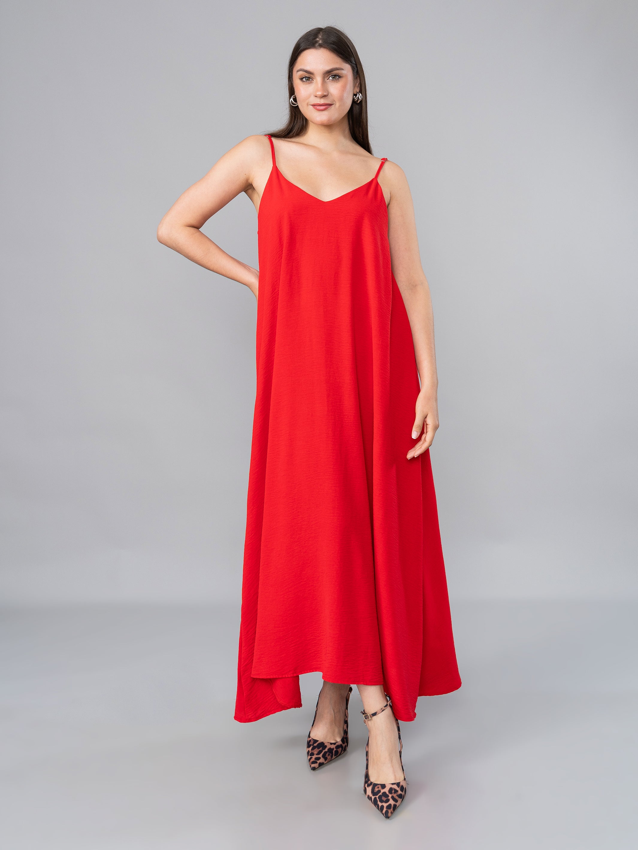 Vestido Maria Fe Rojo